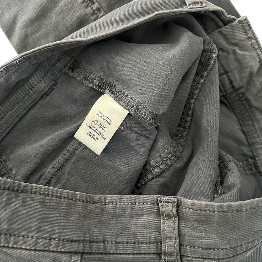 La vie Rebecca Taylor cargo style pants in a dark gray hue size 27 - Picture 4 of 4